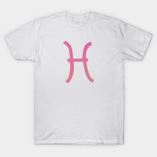 Pink Pisces Gradient T-Shirt